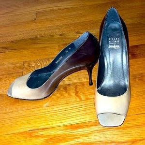 Stuart Weitzman peep toe heels